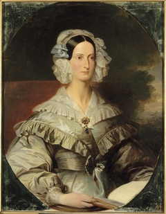 Marie-Christine-Caroline d'Orléans, Duchess of Würtemberg by Franz Xaver Winterhalter
