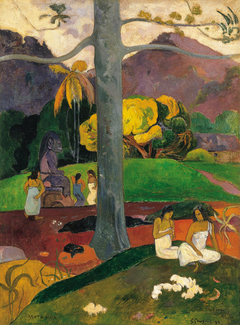 Mata Mua by Paul Gauguin