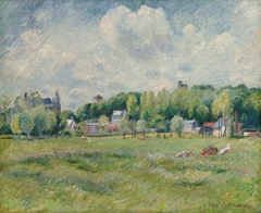 Meadows at Gisors by Camille Pissarro