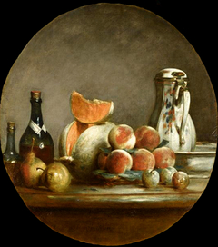 Melon, Poires, Pêches et Prunes by Jean-Baptiste-Siméon Chardin