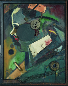 Merzbild 1A (The Psychiatrist) by Kurt Schwitters