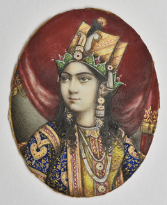 Miniature of Mumtaz Mahal by Anonymous