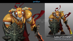 Minotorc Warrior Character Modeling