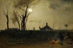 Moonlight in Virginia by George Inness