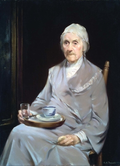 Mrs. Edwin Champney (Lady with a Tray) by Giovanni Battista Troccoli