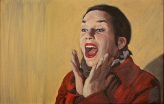 My ecstatically shocked girlfriend! by Roeland Kneepkens