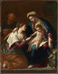 Mystical Marriage of St Catharine by Paolo de Matteis