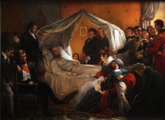 Napoleon's death by Carl von Steuben