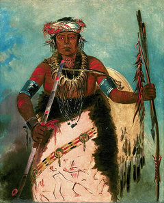 Notch-ee-níng-a, No Heart, (called White Cloud), Chief of the Tribe