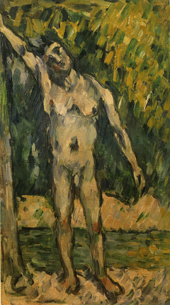 Nu de jeune baigneur by Paul Cézanne