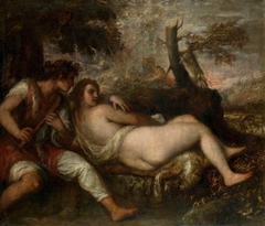 Nymph and shepherd