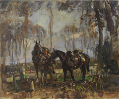 On the Edge of the Wood by Alfred Munnings