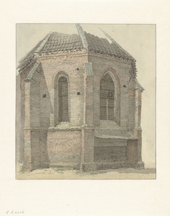 Oude kerk van Vaassen, noordelijk aanzicht by Gerrit Hulseboom