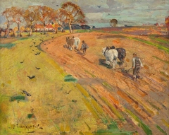 Ploughing the Minister's Glebe by John Reid Murray