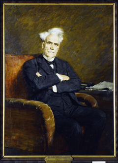 Portrait d'Henri Rochefort (Victor-Henri, marquis de Rochefort-Luçay, dit), homme politique et écrivain (1831-1913) by Marcel Baschet