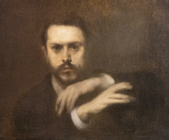 Portrait de Gustave Geffroy by Eugène Carrière