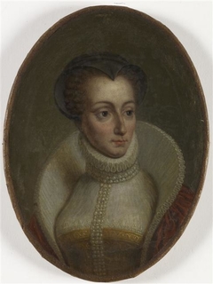 Portrait de Jeanne d'Albret, reine de Navarre by Jean-Marie Ribou
