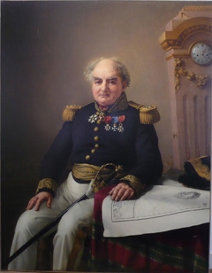 Portrait de l'Amiral Cuvillier by Pierre-Louis Delaval