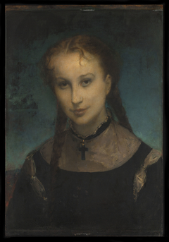 Portrait de la comtesse de Monfort by Louis Gustave Ricard
