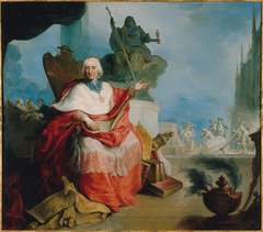 Portrait du cardinal Louis Antoine de Noailles (1651-1729), archevêque de Paris by Anonymous