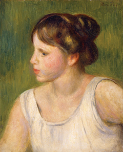 Portrait of a Girl by Auguste Renoir