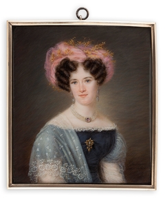 Portrait of a lady by Anders Gustaf Andersson