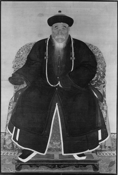 Portrait of a Manchu Official by Anonymous