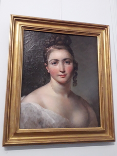 Portrait of a Young Woman by Anne-Louis Girodet de Roussy-Trioson