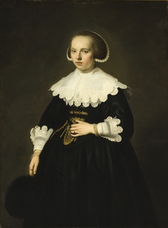 Portrait of a Young Woman by Jacob Adriaensz Backer