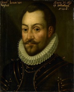 Portrait of an unknown Count or Officer, possibly Count John the Old of Nassau or Louis of Nassau by Unknown Artist