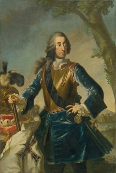 Portrait of Cologne Prince-Elector Klement August (Portrait of a Prince) by Georg Desmarées