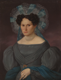 Portrait of Eleonora Gomólińska née Pelletier by unknown
