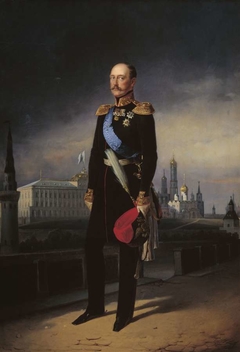 Portrait of Emperor Nicholas I by Georg von Bothmann