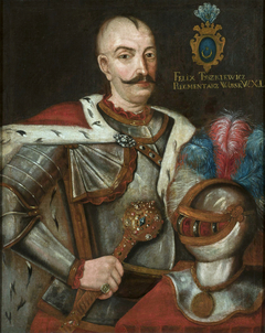 Portrait of Felix Tyszkiewicz (?–1649), Leliwa coat of arms, regimentarius (deputy hetman) of the Grand Duchy of Lithuania by unknown