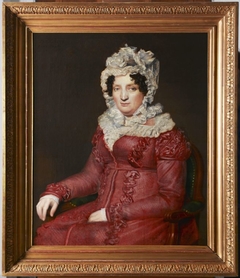 Portrait of Fenna Hesselink (1779-1848), echtgenote van Pier Zeper by Willem Bartel van der Kooi