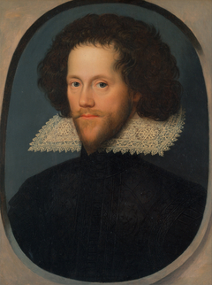 Portrait of Gray Brydges, fifth Baron Chandors, of Sudeley Castle, Gloucestershire (1579–1621) by William Larkin