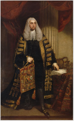 Portrait of John Fitzgibbon, Earl of Clare (1749-1802) by Hugh Douglas Hamilton