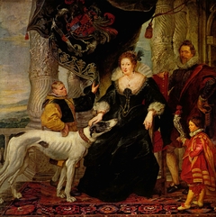Portrait of Lady Arundel with her Train by Peter Paul Rubens