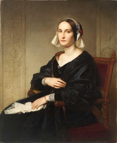 Portrait of  Lida Bendemann by Eduard Bendemann