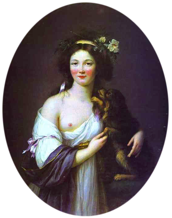 Portrait of Madame d'Aguesseau