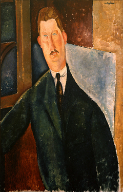 Portrait of Man by Amedeo Modigliani