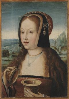 Portrait of Margaret of Austria (1480-1530) as Mary Magdalene by Bernard van Orley