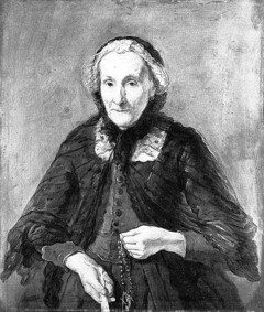 Portrait of Marie-Thérèse Geoffrin, geb. Rodet (1699-1777) by Francisco de Goya