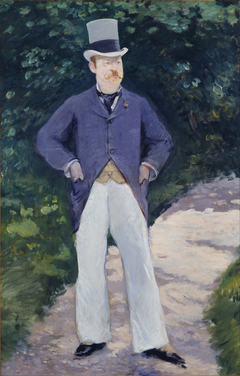 Portrait of Monsieur Brun by Edouard Manet
