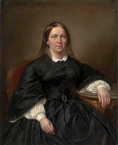 Portrait of Mrs. Tabęcka by Jan Ksawery Kaniewski