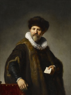 Portrait of Nicolaes Ruts by Rembrandt