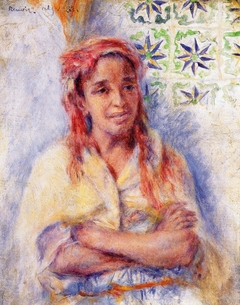 Portrait of Old Arab Woman by Auguste Renoir
