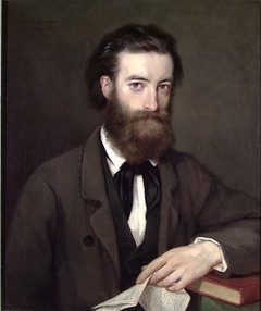 Portrait of Professor Lorentz Dietrichson by Johanne Mathilde Dietrichson