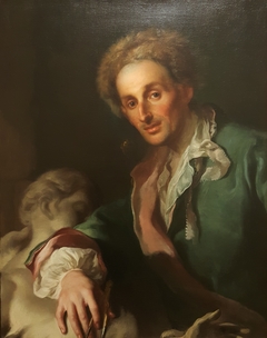 Portrait of sculptor Gottfried Fritsch