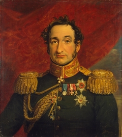 Portrait of Vasily S. Trubetskoy (1776-1841) by Anonymous